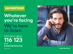 Samaritans contact information graphic