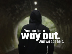 You can find a way out police Scotland image