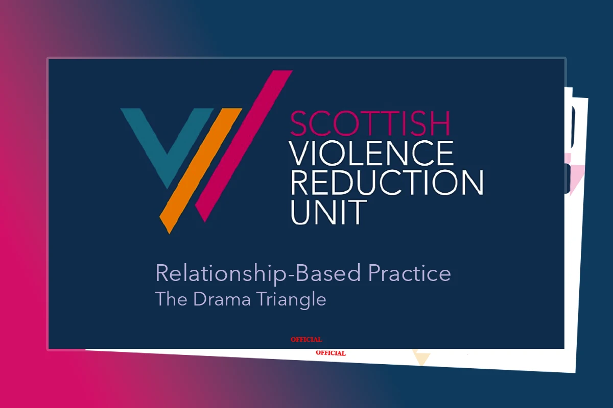 Document Report: Relationship-Based Practice, the Drama Triangle.